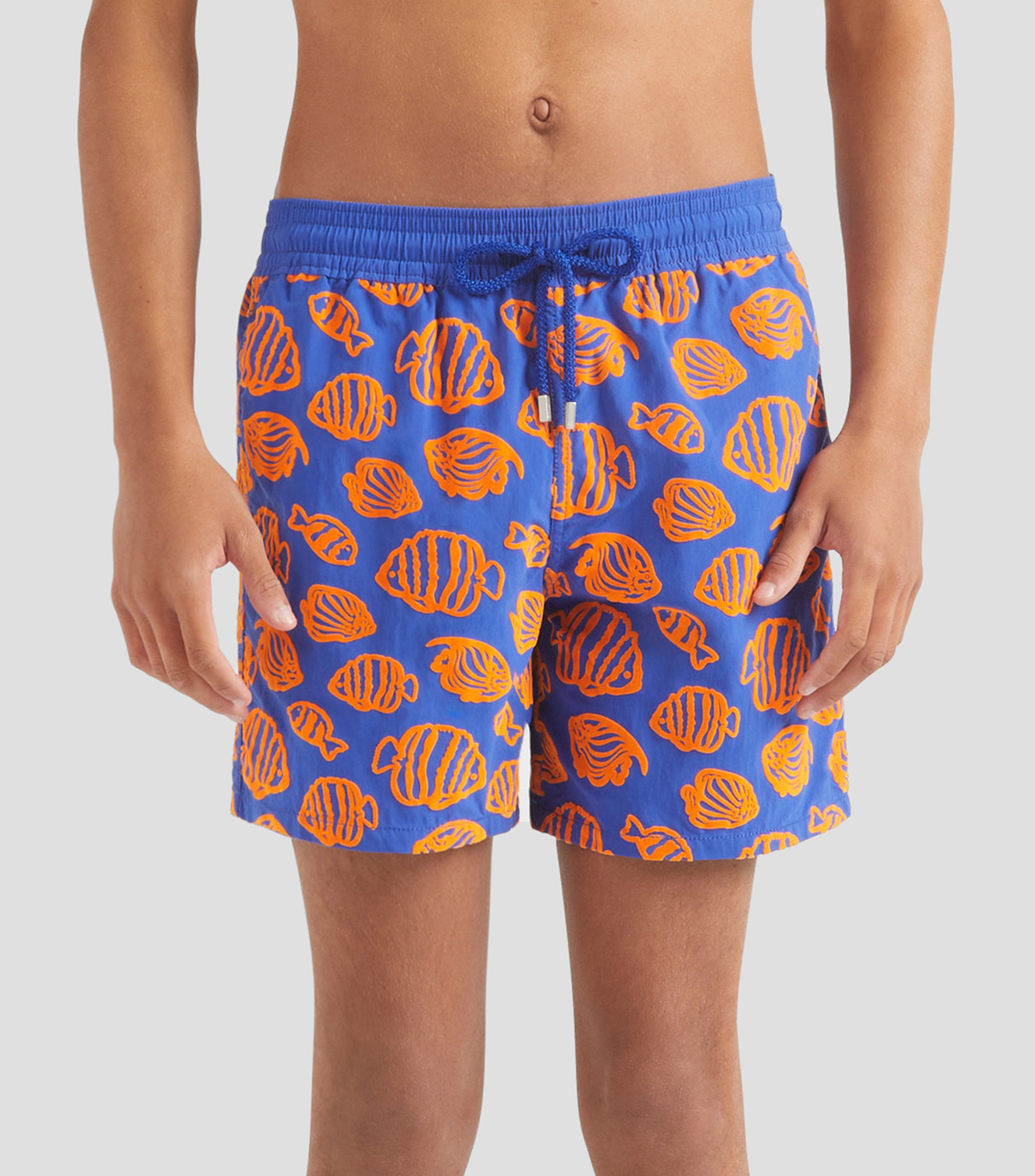 Traje de bano corto estampado Hombre